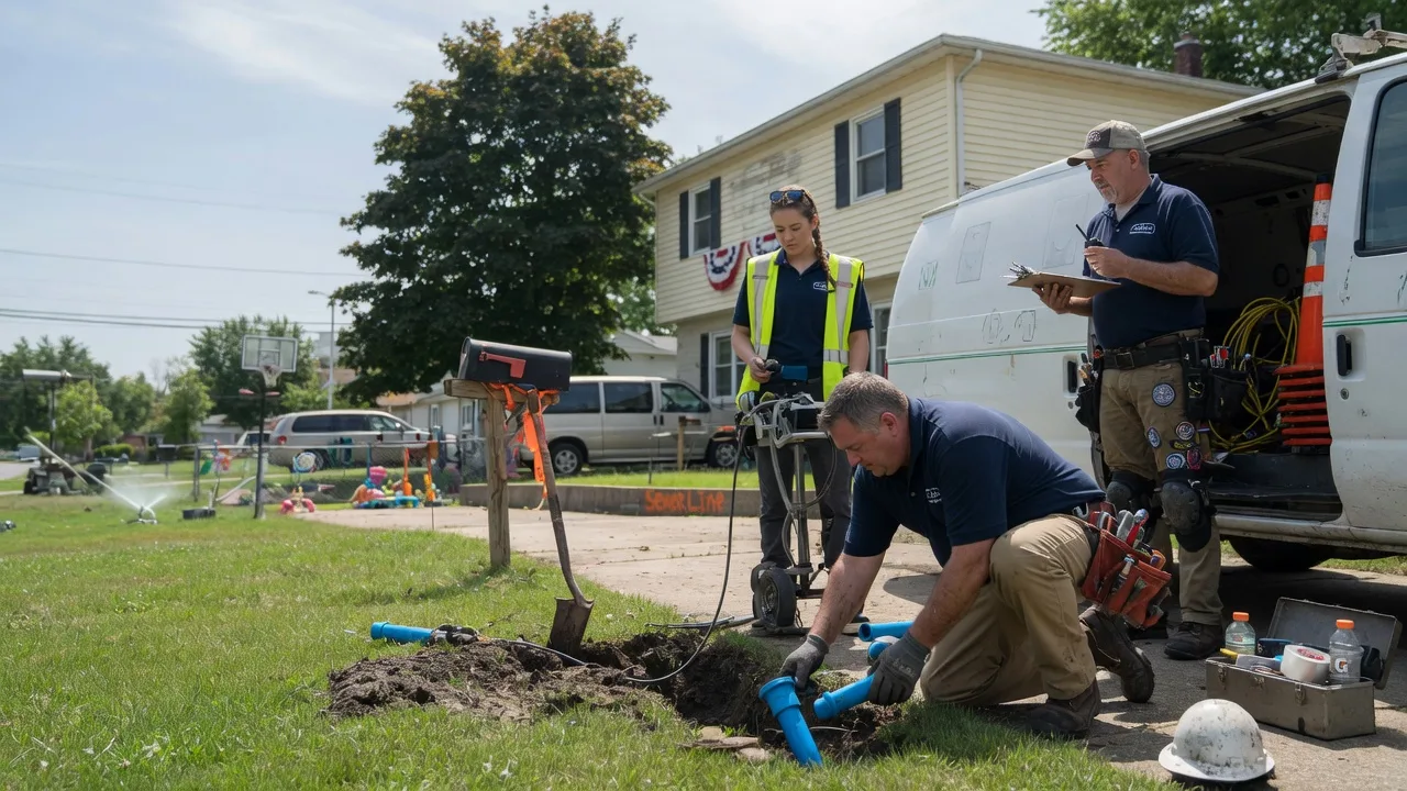 Slab Leak Repair in Rushsylvania, OH near me